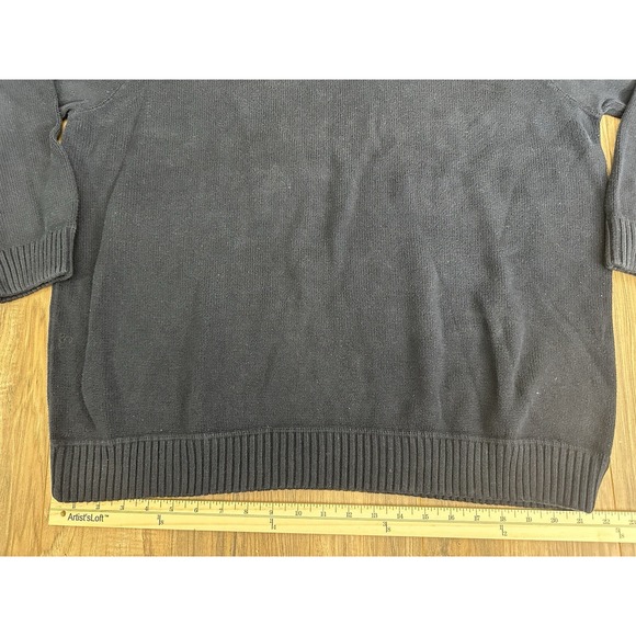Eddie Bauer Sweater Mens XXL Tall Blue Knit Crewneck Pullover‎ Outdoors - Picture 2 of 14